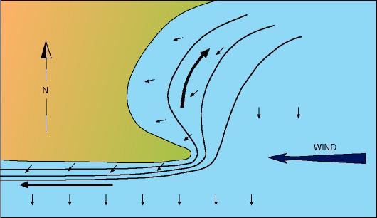 Wind Driven Coastal Upwelling